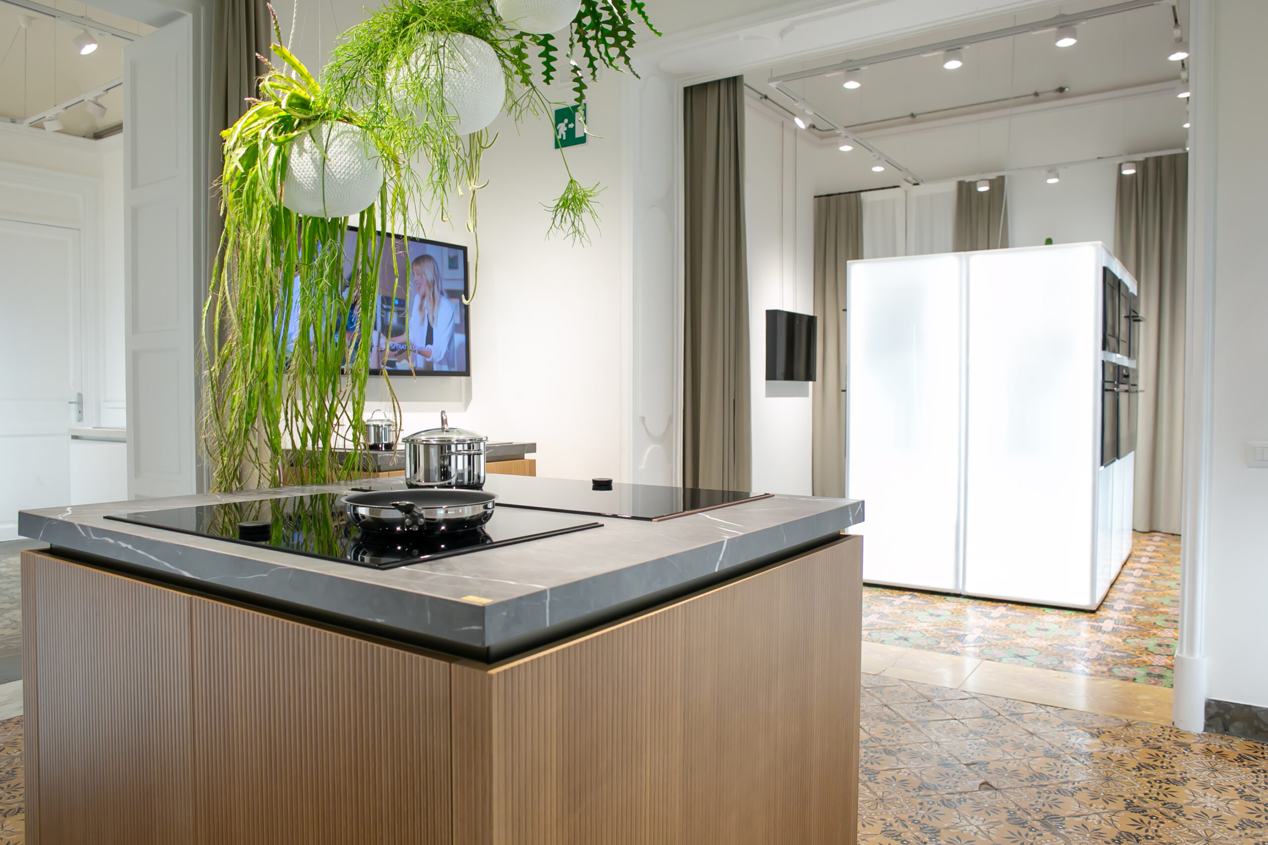 Dettaglio dello showroom